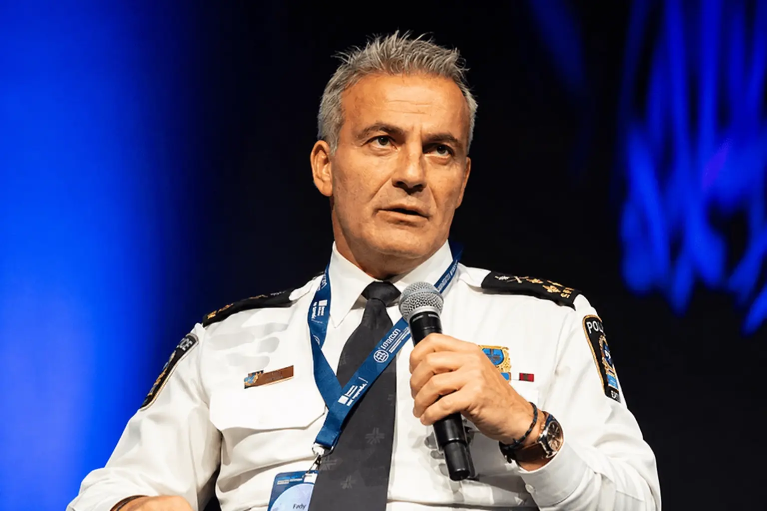 Portrait de Fady Dagher, directeur du SPVM