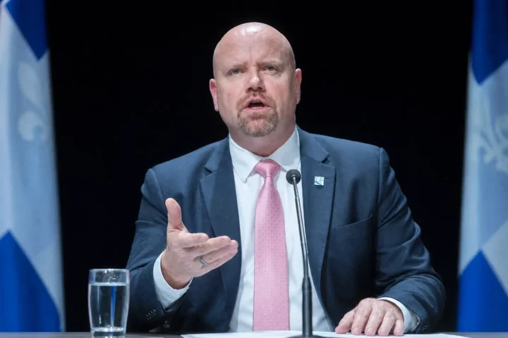 Portrait de Ian lafrenière ministre de la sécurité publique