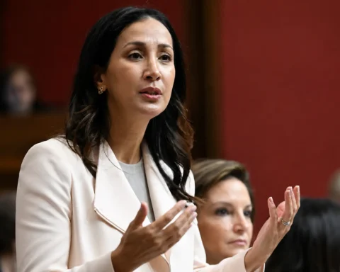 Portrait de la députée Québecoise Marwah Rizqy